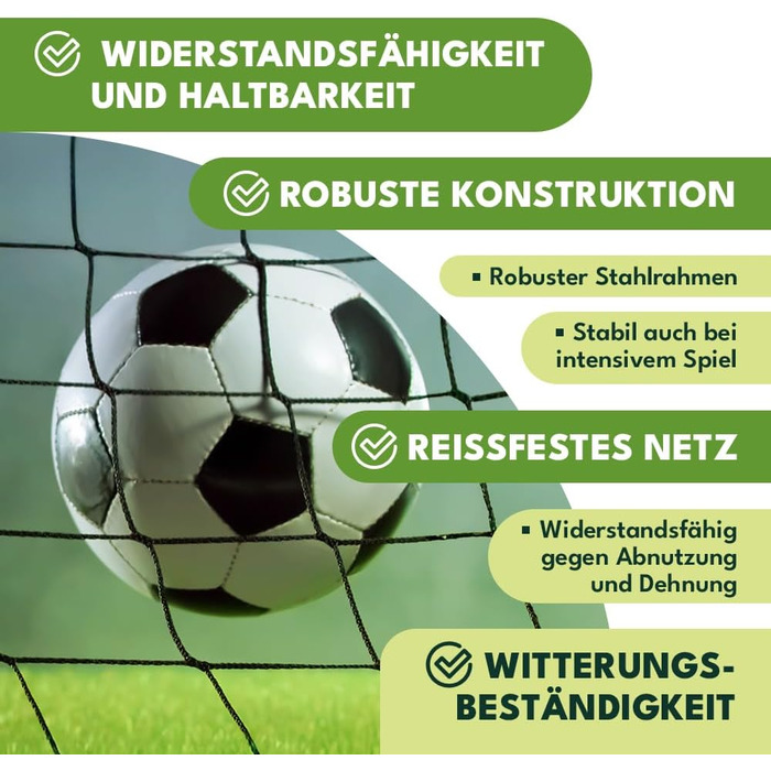 Дитячі футбольні ворота, переносні сталеві ворота з сіткою та кріпленнями до землі, футбольні ворота для дітей у саду та тренувань на свіжому повітрі, стійкі до атмосферних впливів та стійкі, червоні, 240 x 150 x 90 см
