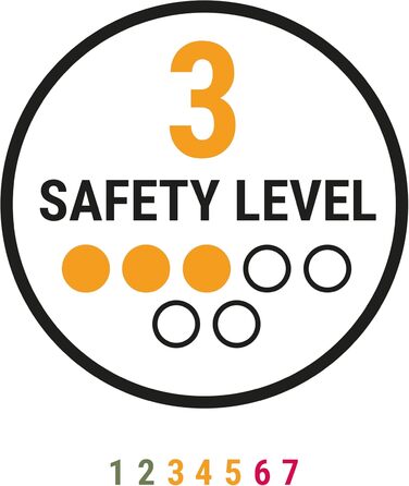 Замок ланцюговий Prophete, велосипедний, з високим ступенем захисту від злому, довжина 90 см, діаметр 6 мм, колір чорний