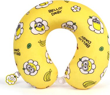 Дитяча дорожня подушка MINISO Minions, дорожня подушка Memory U-подібна, подушка Minions Neck Pillow Airplane Children, дорожня подушка Neck Pillow для літаків, поїздів, безпілотних автомобілів