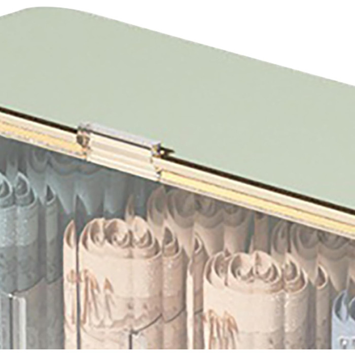 Настінний органайзер для білизни, міцний пластик, пилонепроникний, компактний, настінний, органайзер для шухляд, для спальні, дому, ванної кімнати (світло-зелений)