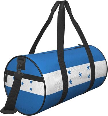 Спортивна сумка з прапором Гондурасу для фітнесу та подорожей, велика дорожня сумка для чоловіків та жінок, ідеальна для нічного перебування та вихідних