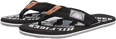 Чоловічі шльопанці Tommy Hilfiger Essential TH Beach Sandals Coat Shoes 43 EU Black