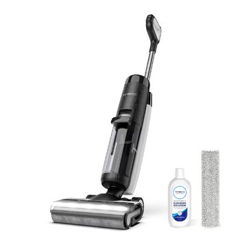 Акумуляторний миючий пилосос Tineco Floor One S7 Pro восо-сухий прибирання, 40 хв роботи, центрифужне сушіння, двостороннє очищення країв, Smart-сенсор, подовжений термін служби батареї, самоочищення, підходить для шерсті тварин