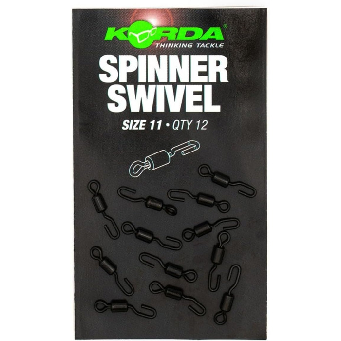 Корда Spinner Swivel XX Розмір 11 - вертлюги, коропові вертлюги, швидкозмінні вертлюги, гачкові вертлюги