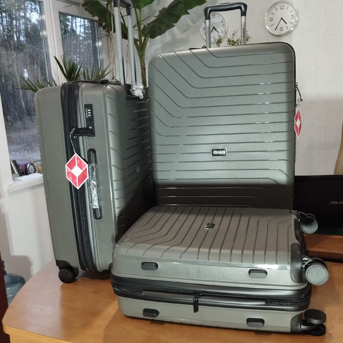 Валіза Swissbrand Eden (M) Charcoal (SWB_LHEDE174M)