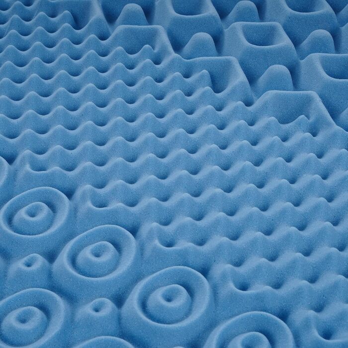 Матрац Arensberger RELAXX 160x200 см Матрац з холодної піни з 3D-піною з ефектом пам&39яті Ергономічна висота 25 см Реверсивний рівень жорсткості H2/H3 Чохол з гелевого пінопласту Згортальний матрац 160x200 см, точкова еластичність, COMFORT PLUS 160 x 200