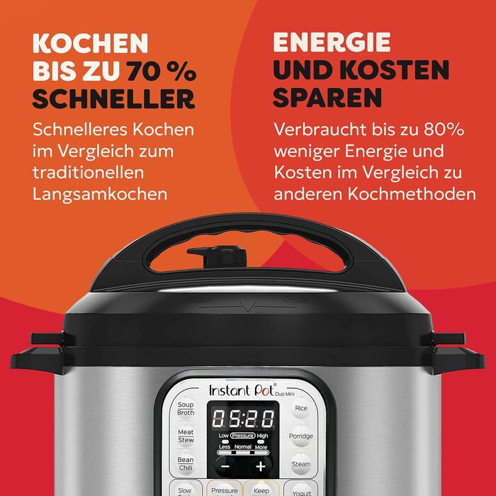 Мультиварка-скороварка Instant Pot Duo 30, 3 л електрична каструля та рисоварка