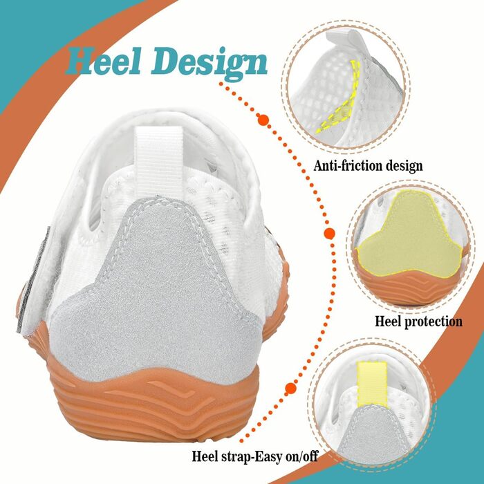 Діабетичне взуття Sisttke для жінок та чоловіків, широке, зручне, з підтримкою склепіння стопи, ортопедичні капці, дихаючі, регульовані, діабетичні капці, капці для артриту, розмір 42/43 EU, широкі, білі, розкішний сад