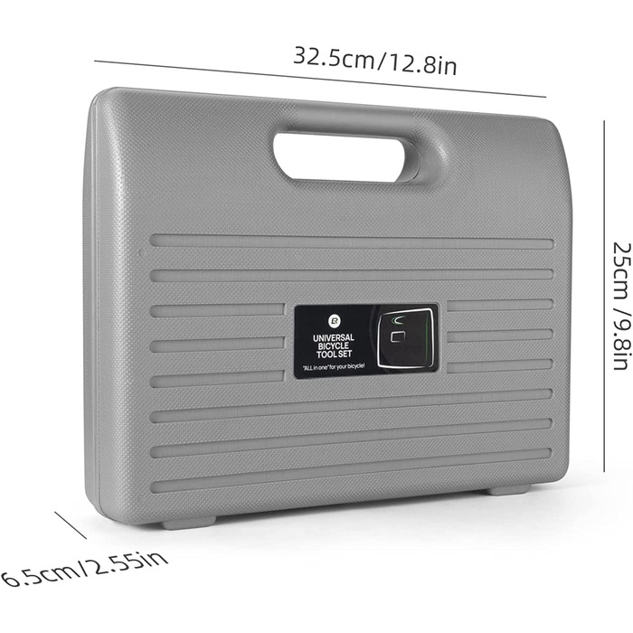 Набір інструментів для ремонту велосипедів ROCKBROS 44 в 1 з практичним футляром