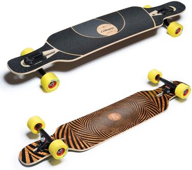 Скейтборд Loaded Tan Tien Flex 2 Complete Longboard W/ Paris Trucks, колеса Orangatang Durian від Loaded