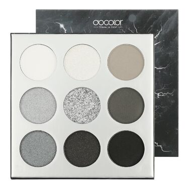 Палітра тіней Docolor Black Smokey Palette (9 відтінків)