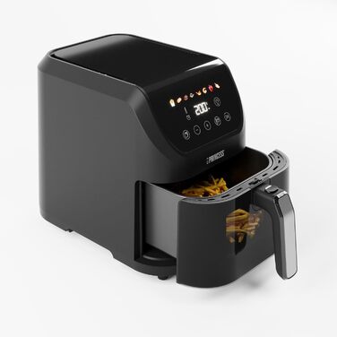 Мультипіч Princess Slim 5 л - 1500 Вт - Компактний дизайн - Без олії - 8 програм приготування - Регульований термостат - Безпечні для посудомийної машини частини - Антипригарне покриття - 01.182240.01.001 КОМПАКТНИЙ, ТОНКИЙ ДИЗАЙН 5 Л