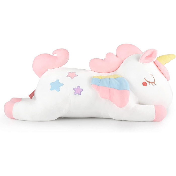 Плюшева іграшка GAGAKU, обтяжений єдиноріг, 66 см, білий