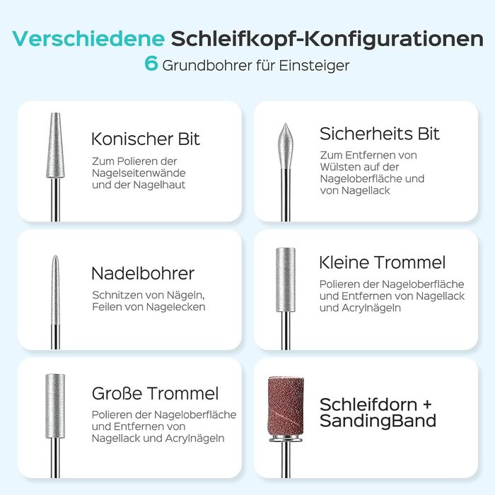 Електрична фреза для нігтів COSLUS C42