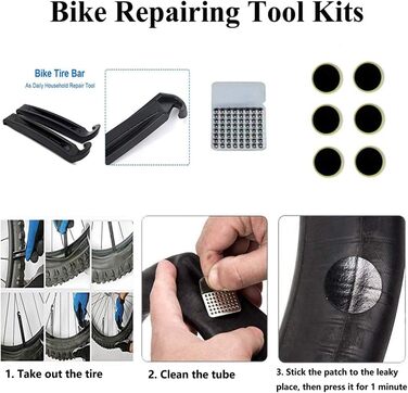 Сумка для сідла Aspiree (З ремкомплектом), 1,2 л (150 x 75 x 105 мм)