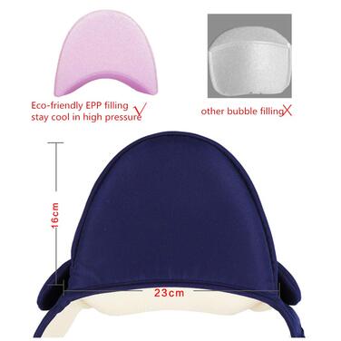 Ергономічна люлька-переноска з плечовим ременем, кріслом на талії для перенесення малюків, мала вага та економія праці