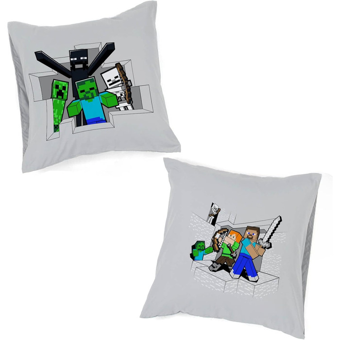 Комплект дитячої постільної білизни з 100 бавовни 135x200 см односпальний розмір - підодіяльник наволочка 80x80 см