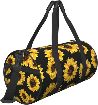 Дорожня сумка Метелик для дівчаток містка, легка та довговічна. Ідеальний подарунок для подорожей, відпустки, ділових поїздок та активного відпочинку. Дизайн весняні соняшники та ретро-квіти, універсальний розмір.
