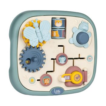 Ігровий центр Smoby Маленький дослідник (23,5x25 см) розвиваючий та моторний іграшковий набір з 5 активностями у вигляді милих тваринок для малюків від 12 місяців