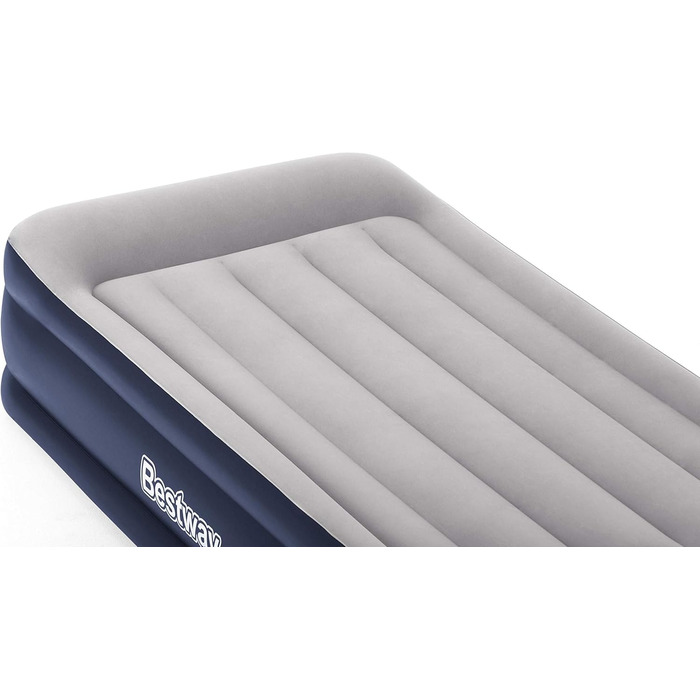 Надувний матрац Bestway Tritech, Vento, 191 x 97 x 46 см, одномісний, із вбудованим електричним насосом