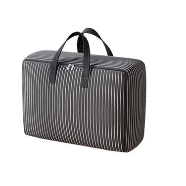 Велика місткість сумки для зберігання одягу, складна ковдра, контейнер для організації спальні, шафа (чорний-L), 3 шт.