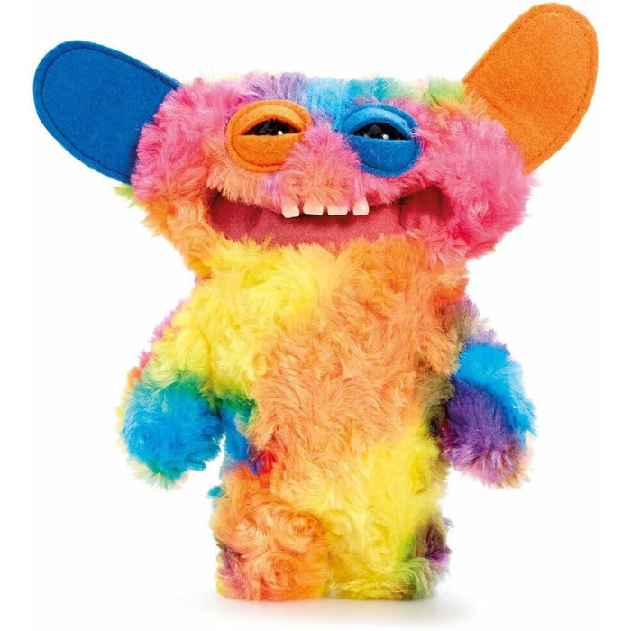 FUGGLER Rainbow Fur Grin Grin, плюшевий монстр, 22 см