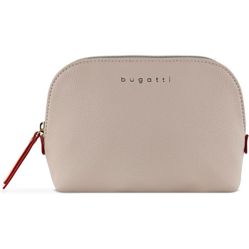 Дорожня сумка для жіночого туалету бежевого кольору