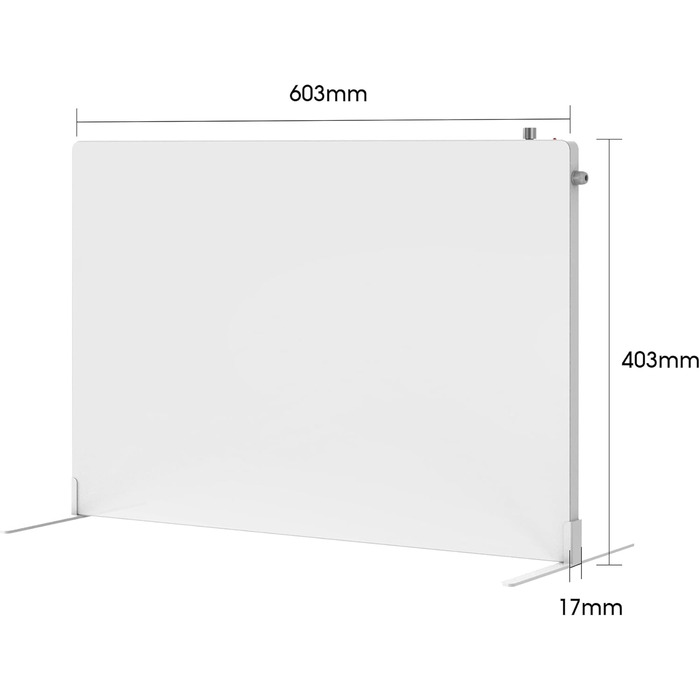 Інфрачервоний обігрівач Byecold, окремостоячий пристрій, 210 Вт, інфрачервоний електричний обігрівач, нагрівальна панель, обігрівач із захистом від цвілі, обігрівач для столу, обігрівач для підстолі, грілка для ніг, 210 Вт поворотна ручка