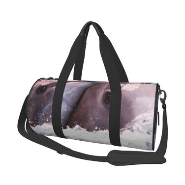 Дорожня сумка Подвійні дельфіни у воді, спортивна сумка для чоловіків та жінок, сумка-мішок, спортивна дорожня сумка