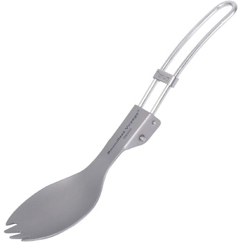 Кемпінгові столові прибори 2 в 1 ложка Виделка Портативний посуд для подорожей на відкритому повітрі Невеликий легкий столовий пос