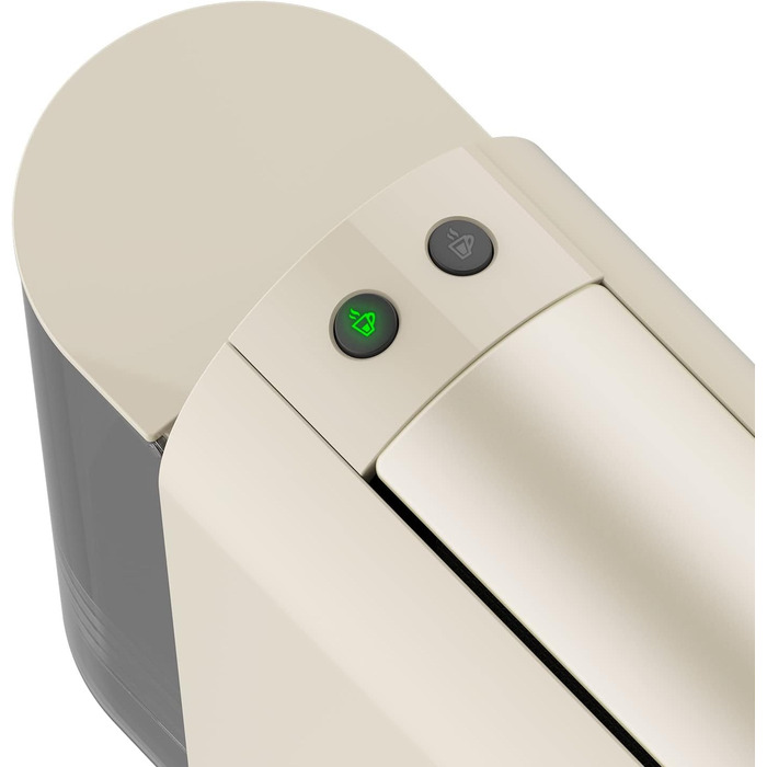 Кавоварка еспресо для алюмінієвих капсул, суперкомпактна, резервуар на 500 мл, 50 відсотків переробленого пластику, темно-коричневий