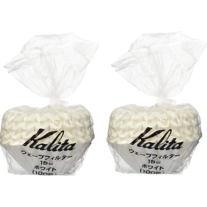 Хвильовий фільтр серії Wave 155 1-2 особи білий, 100 аркушів 22213 (імпорт Японії), 2 шт.