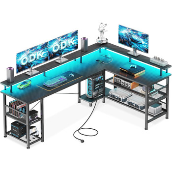 Ігровий стіл ODK, 168 x 120 см, метал / дерево / вуглецеве волокно, чорний