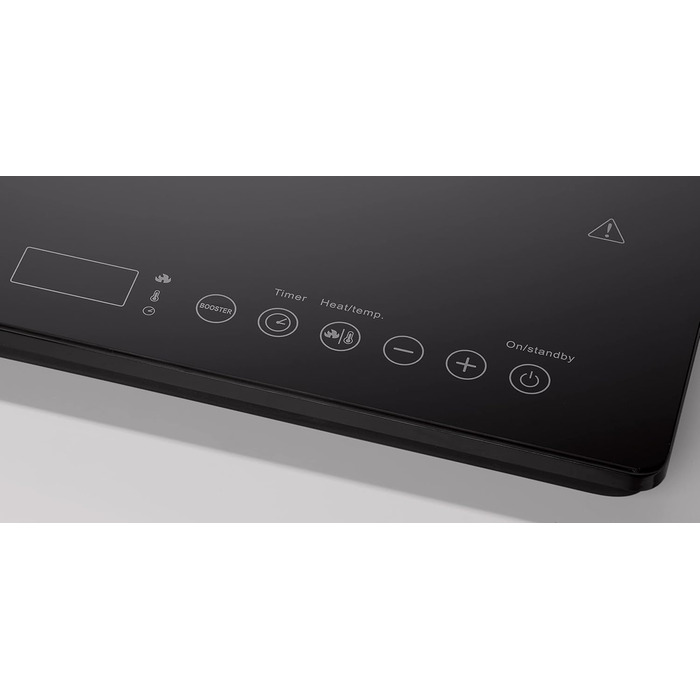 Подвійна індукційна варильна поверхня Tarrington House DIC3440ABS, з LED дисплеєм, 3400 Вт, 60 x 38 x 4.4 см, чорна