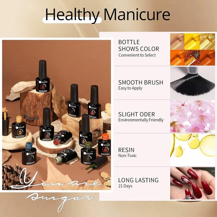 Стартовий набір UR SUGAR з лампою (12 кольорів)