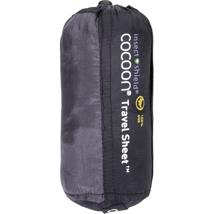 Захист від комах Cocoon TravelSheet Seide носоріг сірий