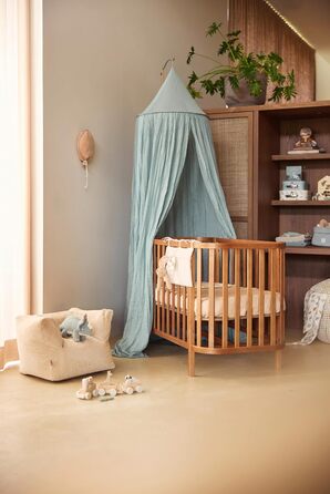 Дитяче крісло Jollein Вельвет, Натуральний Крісло-мішок для дітей Від 1 до 4 років Для хлопчиків та дівчаток Крісло для малюків 40x46x37 см