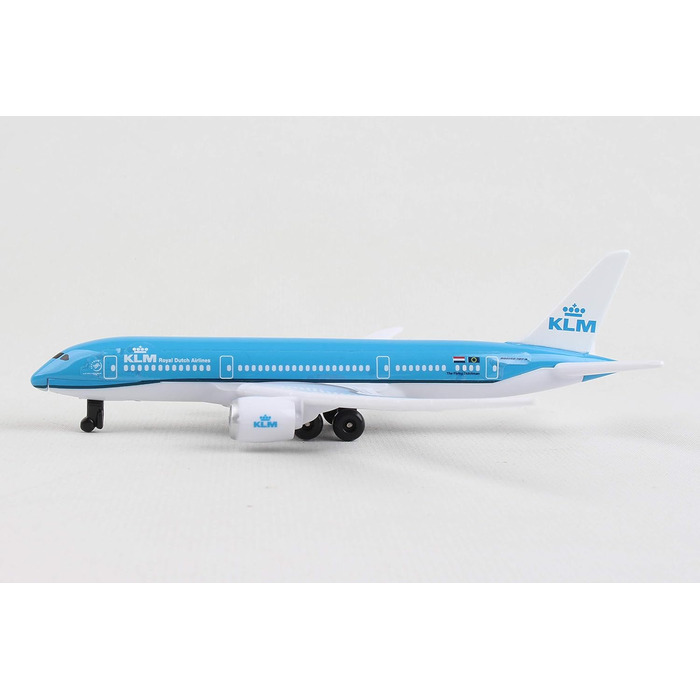 Одномісний літак KLM Boeing 787, дрібний масштаб, модель літака, колекційна, ігрова, іграшкова, мініатюрна модель із пластику - для дітей віком від 3 років і старше