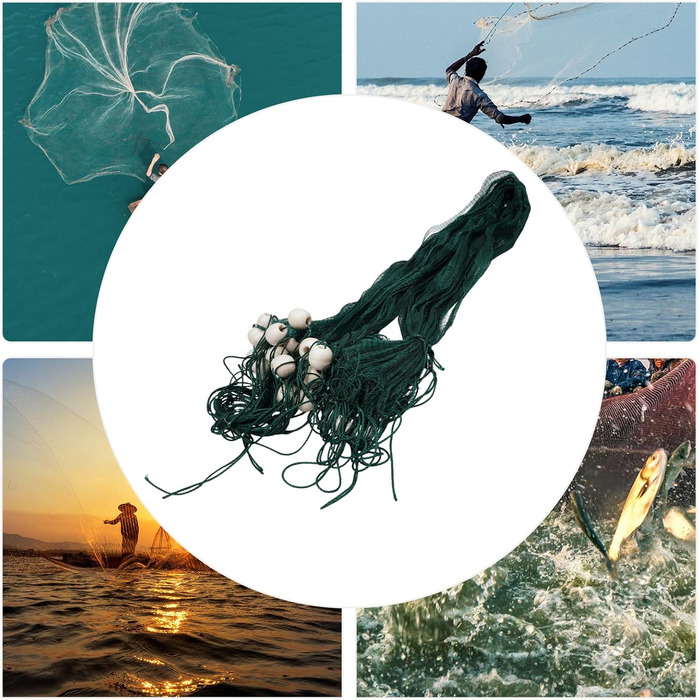 Рибальська сітка-невід 3x20 м з поплавцем та вантажами, тралова сітка з дрібними ячейками 1,5 см для лову риби-мальків, тканина з поліетилену ручного в&39язання, сачок для лову теляти на річку, озеро та пляж.