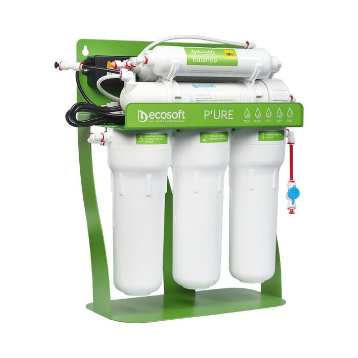 Система зворотного осмосу Pure Balance, фільтр для води з мінералізацією, система фільтрації питної води під раковину, підключення до будинку зворотного осмосу, система фільтрації для питної води