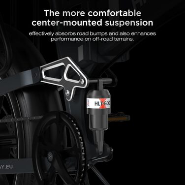 Електричний велосипед HITWAY E Bike BK10S PRO, 48V 720Wh 250W, запас ходу 70-120 км, 20&39 * 4.0 Fat Shies, керування за допомогою застосунку, 7 швидкостей, водонепроникний педальний велосипед IP54, 48V 15Ah, сірий