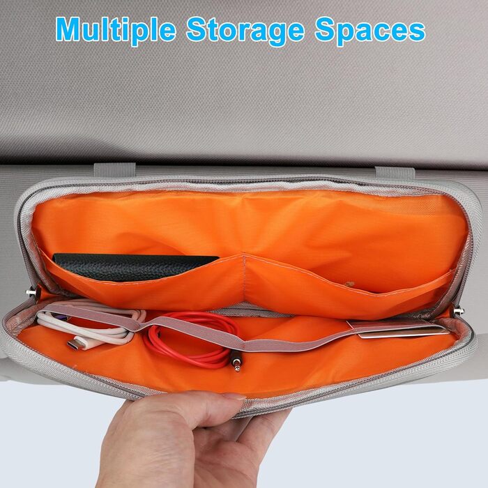 Організатор для сонцезахисного козирка автомобіля Linkstyle, шкіряні аксесуари для салону автомобіля, органайзер для сонцезахисних