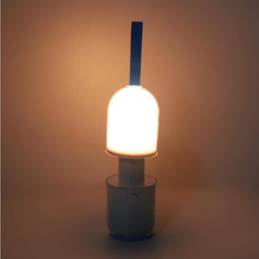 Акумуляторний кемпінговий ліхтар/багажник, міні-світлодіодний ліхтар з 3 рівнями яскравості, портативний та ударостійкий - універсальні режими освітлення, міцний матеріал ABS, ідеально підходить для кемпінгу та надзвичайних ситуацій