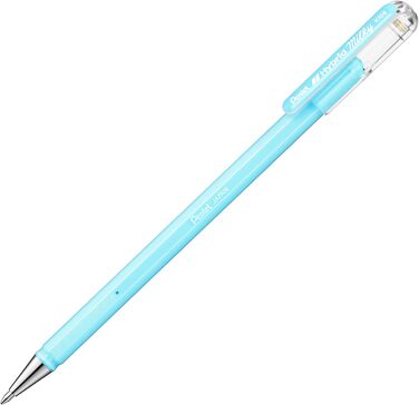 Пакетик для чорнила Pentel K108P Hybrid Milky Pastel 6 шт. 1 гібридний подвійний металік K110 Безкоштовно в асортименті