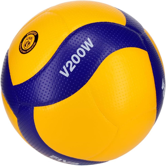 Професійний волейбольний м'яч Mikasa V200W (FIVB Official Game Ball), Змагальний рівень, 18 панелей, Технологія Double Dimple, Розмір 5
