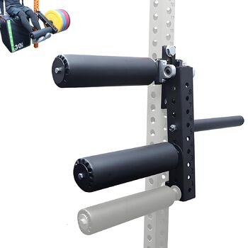 Тренажер для розгинання та згинання ніг для силової рами, насадка для розгинання ніг для домашнього тренажерного залу, насадка для згинання ніг для тренажерів, отвір 26 мм