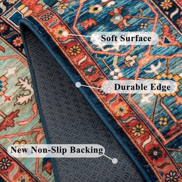 Захисний килимок для твердих підлог 120x150 см Килимок для стільця Ігровий килимок Захисний килимок для підлоги Килимок для офісного стільця Прямокутний килимок для підлоги Нековзний килимок для офісного стільця Килимки для стільців (Multicolour-2) Multic