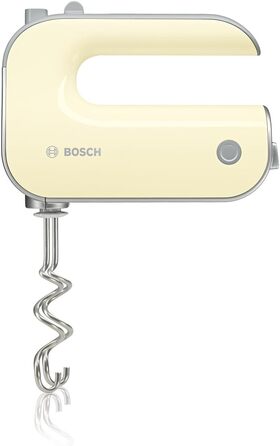 Ручний міксер Bosch MFQ40301 500 Вт, гладкий ванільний / сріблястий