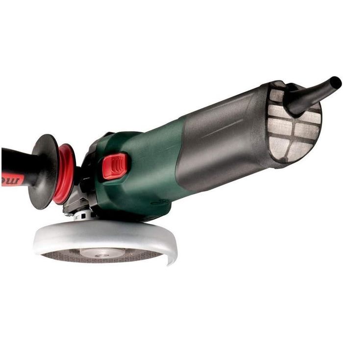 Кутова шліфувальна машина Metabo WEV 17-125 Quick (600516000) для професійного використання (з регулюванням швидкості, 1700 Вт, Ø
