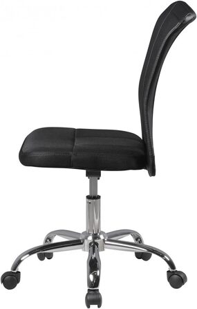 Дитяче офісне крісло FineBuy SALERNO для дітей віком від 6 років зі спинкою, м&39які підлогові колеса, дитяче обертове крісло, ергономічне дитяче офісне крісло, регульоване по висоті, юнацьке крісло для дівчаток та хлопчиків, крісло для дитячої кімнати, ч